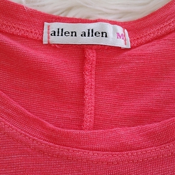 Allen Allen Dolman Sleeve Tunic in Coral - Picture 8 of 12